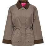 Only Onleja Regular Fit Lastikli Bel Kadife Detaylı Kadın Ceket15336401 - Açık Kahverengi - XS