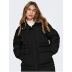 Only Onlfıe Oversızed Kadın Siyah Şişme Mont - Black