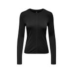 Only Onlfree Life L/s Rib Top Jrs Kadın Uzun Kollu T-Shirt Siyah (15356058) - M