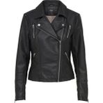 Only Onlgemma Faux Leather Bıker Otw Noos Kadın Deri Mont ve Ceket 15153079 Black - 44