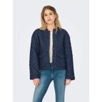 Only Onlhallıe Quılted Dnm Jacket Akm Noos Kadın Mont 15355316 - Mavi - XL
