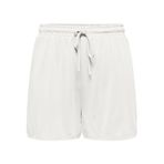 ONLY Onlhannah String Shorts Kot Şort, XL, 15348762, Beyaz, Kadın
