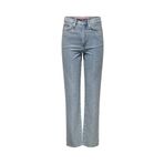 ONLY ONLHOLLYWOOD-RILEY CRYS HW S RED DNM CRO Kadın Light Blue Denim Denim Pantolon - 15341019