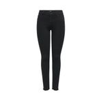 ONLY ONLHUSH MID SKIN ANK RW DNM AKM188 NOOS Kadın Siyah Denim Pantolon - 15336727