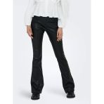 Only Onlıdına Hw Fau Leat Flare Pant Cc Tlr Kadın Siyah Pantolon - 15298693