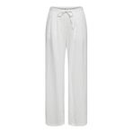 Only ONLITA MW Linen Look Wide Pantolon, Kadın, Beyaz, 38-32