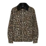 Only Onlıvra Canvas Pu Collar Jacket Otw Kadın Gri Mont - 15354809