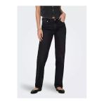 Only Onljacı Mw Straıght Bl Dnm Cro Kadın Siyah Jean - 15301779