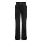 ONLY ONLJUICY-WAUW geniş bacaklı kadın kot pantolon, yüksek bel, geniş bacak kesimi kot pantolon, Washed Black., S / 30L