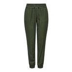 ONLY ONLKELDA-Emery geniş bacak kesimli kadın pantolonu, normal kesim, geniş bacak kesimli pantolon, Üzüm Yaprağı, 38W / 32L