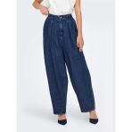 ONLY ONLLERIN HW BALLOON DB DNM QYT Kadın Lacivert Denim Pantolon - 15339183