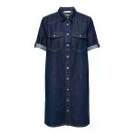 Only Onllısa S/S Dnm Dress Gua Noos Kadın Mavi Elbise - 15353176