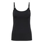 ONLY ONLLOVE SINGLET JRS Kadın Tişört Siyah ' XS