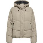 Only ONLMAGGI LIFE SHORT PUFFE Vizon Kadın Ceket