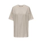 Only Onlmay Lıfe S/S Oversıze Top Jrs Kadın Bej Bluz - 15261790