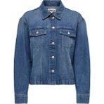 Only Onlmıka L/s Dnm Jkt Akm Moch Kadın Medium Blue Denim Ceket - 15352316 - XS