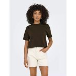 Only Onlmonja Lıfe S/S Tee Jrs Noos Kadın Kahverengi T-Shirt - 15320892