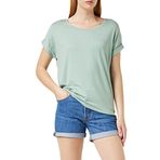 ONLY ONLMOSTER S/S O-NECK TOP NOOS JRS Kadın Tişört Mat yeşil ' S