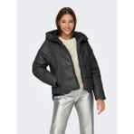 Only Onlnewanja Faux Leather Puffer Kadın Mont - Siyah - XL