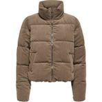 Only ONLNEWDOLLY CORDUROY PUFF Kahverengi Kadın Mont - S