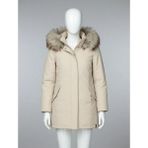 Only Onlnewkaty Kadın Parka Bej Renk Uzun Kol Düz Yaka Günlük Model 15300633 - XS