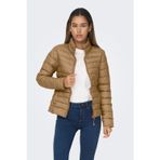 Only Onlnewtahoe Dik Yaka Regular Fit Kapitone Şişme Bayan Mont 15304783 CAMEL