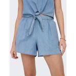 Only Onlnova Azure Yasmın Shorts Ptm Kadın Mavi Şort - 15343206