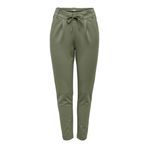 ONLY ONLPARIS Slim Fit Chino kadın pantolon, Yeşil (Deep Lichen Green), S / 34L