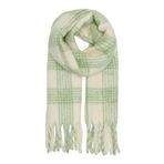Only Onlrikka Life Check Scarf Açık Yeşil Kadın Atkısı