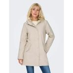Only ONLSALLY RAINCOAT OTW NOO Bej Kadın Mont