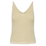 Only ONLSHINA SL Glitter Top KNT Kadın Bluz, Gri, M Beden