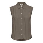 Only Onlsiesta Keten Karışımlı Regular Fit Klasik Yaka Bluz Bayan BLUZ 15367416