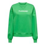 Only ONLSOFIA L/S WORD O-NECK KADIN SWEATSHIRT YEŞİL XS