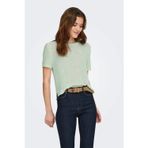 Only Onlsunny Regular Fit Bisiklet Yaka Örme Bayan Kazak 15254282 AÇIK YEŞİL