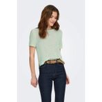 Only Onlsunny Regular Fit Bisiklet Yaka Örme Kazak Bayan Kazak 15254282 - Açık Yeşil