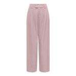 Only Onlsvea Keten Karışımlı Regular Fit Orta Bel Bayan Pantolon 15364120 GÜL KURUSU