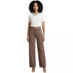 Only Onltaylor-Sılla Hw Barrel Pant Pnt Kadın Kahverengi Denim Pantolon - 15367377