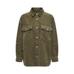 ONLY ONLTIGGY L/S CORD SHACKET PNT Kadın Gri Ceket - 15331547