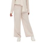 ONLY ONLTOKYO Geniş Bacak Kesimli Kadın Pantolonu, Yüksek Bel Düz Kesim Pantolon, Moonbeam, S / 32L