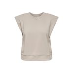 ONLY ONLUMA S/L O-NECK UB SWT Kadın Gri Sweatshirt - 15351053
