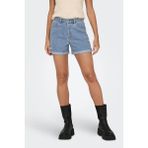 ONLY ONLVEGA HW MOM DNM SHORTS MAVI- Kadın Şort