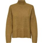 Only Onlwhitney Yün Karışım Regular Fit Kazak Bayan Kazak 15353184 - Hardal - XS