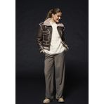 Only Peluş Açık Kahve Kadın Mont ONLBERTA SHEARLING JACKET OTW BF, M