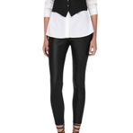 ONLY PIECES Kadın Onldana Suni Deri Pantolon Jrs, Siyah, S