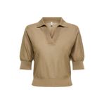 ONLY Pullu V Yaka Açık Kahve Kazak, S, 5003337988, Açık Kahve, Kadın