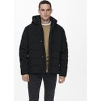 Only & Sons 22019598-02 Cayson Puffa OTW Siyah Erkek Mont