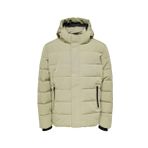 Only & Sons 22019598 Onscayson Puffa Otw Açık Kahve Erkek Mont