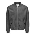 Only & Sons 22034739 Onsworf Lıfe Bomber Jacket OTW Gri Erkek Mont