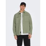 Only & Sons Alp Rlx 2pkt Washd Cord Ls Shirt Noos Erkek Yeşil Gömlek 22024716-21 - XL