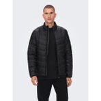 Only & Sons Carven Quilted Puffer Otw Noos Erkek Siyah Mont 22023051-0210 - Black